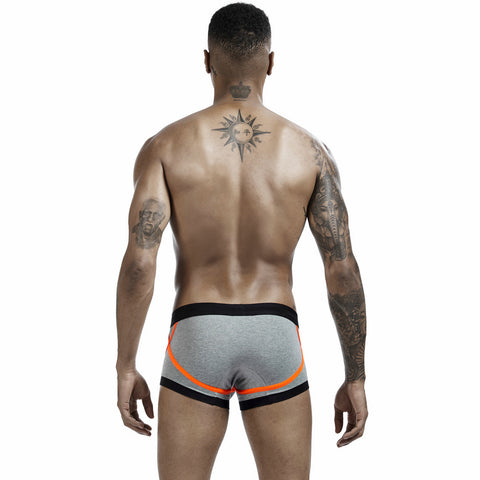 Panteazy's Contrast Piping Boxer Men underwear thongs Frenchie Anti Bacterial, Colour Fresh, Moisture Wicking