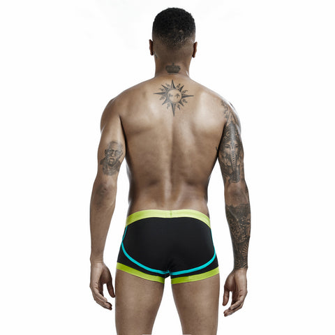 Panteazy's Contrast Piping Boxer Men underwear thongs Frenchie Anti Bacterial, Colour Fresh, Moisture Wicking