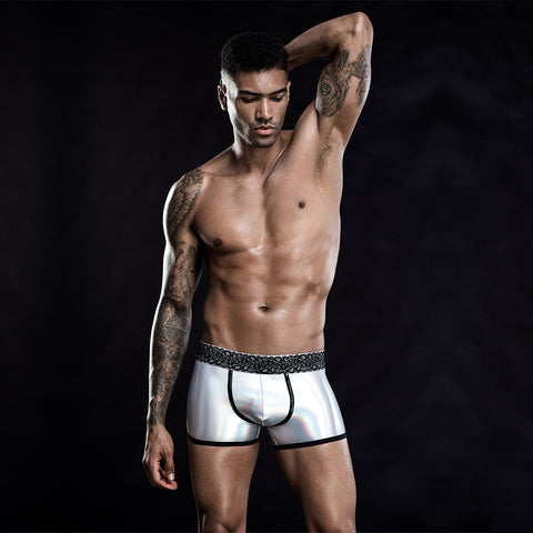 Panteazy's Shiny Brief Boxer for Men -Underwear For Night Clubs Dance Parties