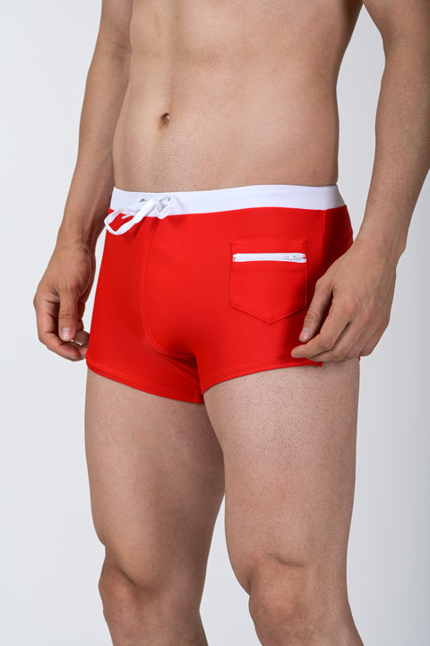 Panteazy's Chino Short Boxer with Contrast waistband and pocket details