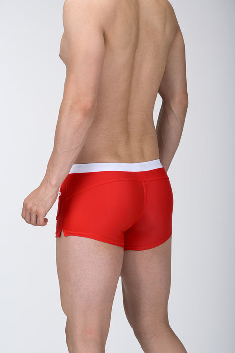 Panteazy's Chino Short Boxer with Contrast waistband and pocket details