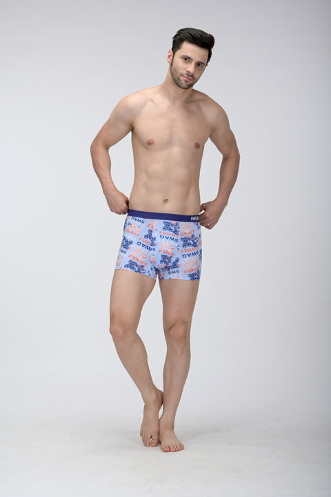 Panteazy's Menswear Basic Printed underwear with Bonded details