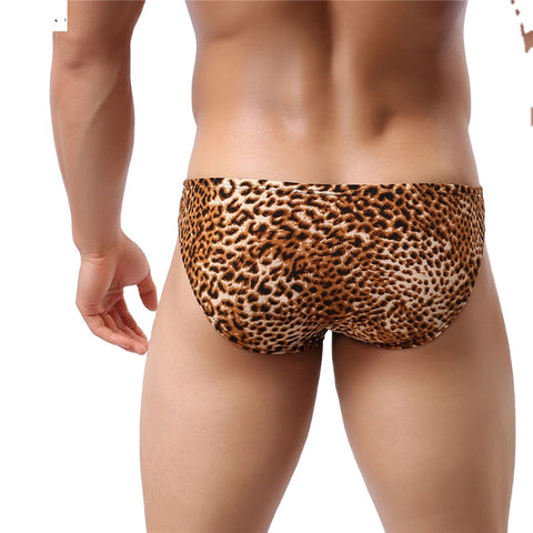 Panteazy's Men's Leopard print Frenchie new style Brief Underwear