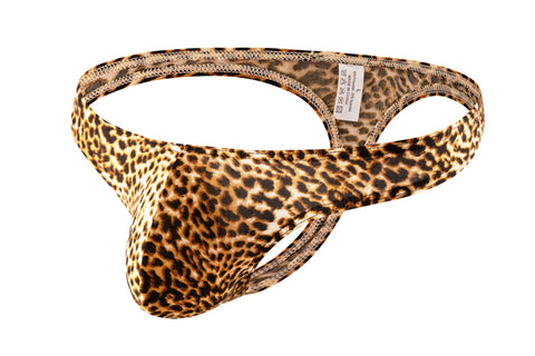 Panteazy's Men's Leopard print Frenchie Brief Underwear