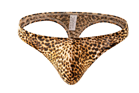 Panteazy's Men's Leopard print Frenchie Brief Underwear