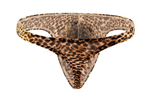 Panteazy's Men's Leopard print Frenchie Brief Underwear