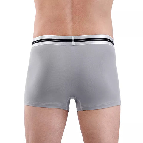 Ice Silk Men's underwear With Contrast Waistband